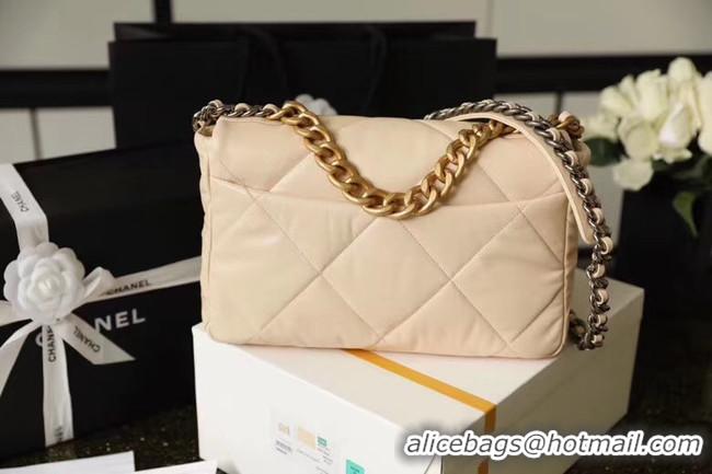 Good Looking Chanel 19 flap bag AS1161 Beige