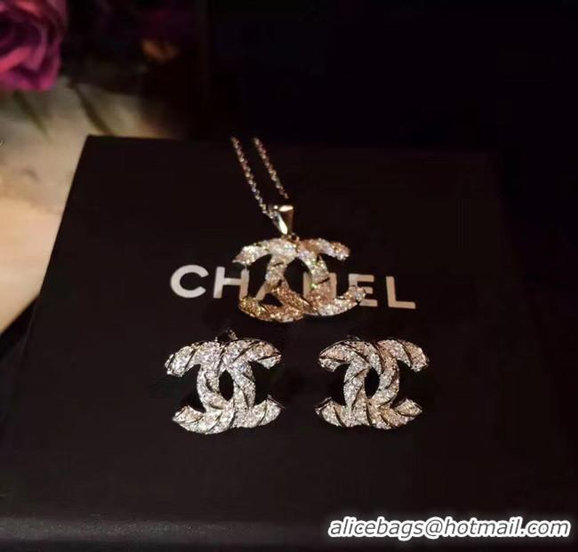 Best Price Chanel Necklace & Earrings CE5287