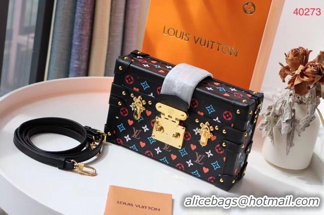 Pretty Style Louis Vuitton SINCE 1854 PETITE MALLE M40273 Black