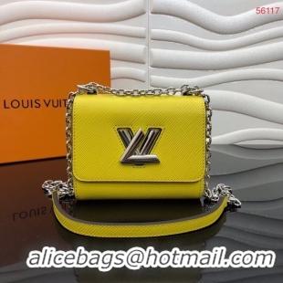 Trendy Design Louis vuitton Epi Leather TWIST MINI M56117 yellow