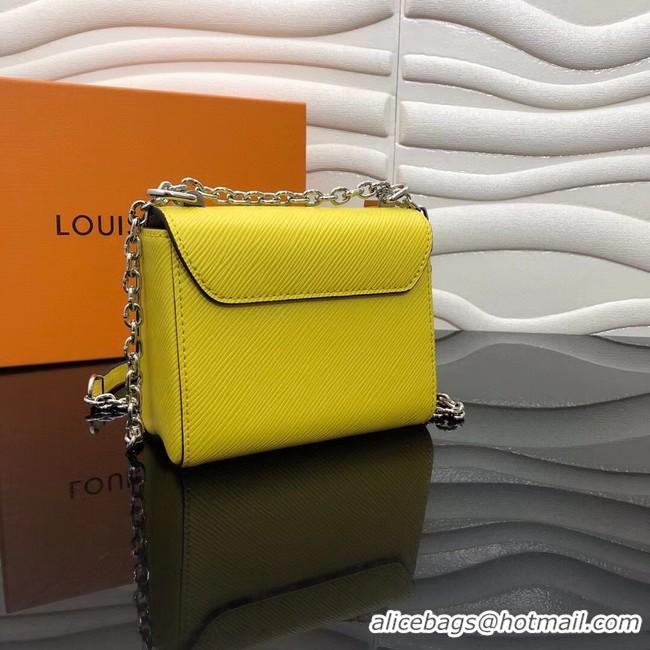 Trendy Design Louis vuitton Epi Leather TWIST MINI M56117 yellow