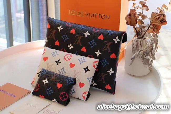 Buy Discount Louis Vuitton original POCHETTE KIRIGAMI M67600 black&white