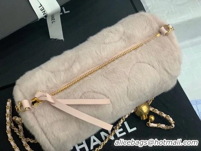 Traditional Discount Chanel Mink hair AS1899 pink