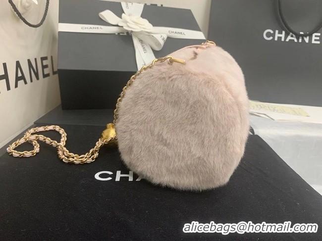 Traditional Discount Chanel Mink hair AS1899 pink