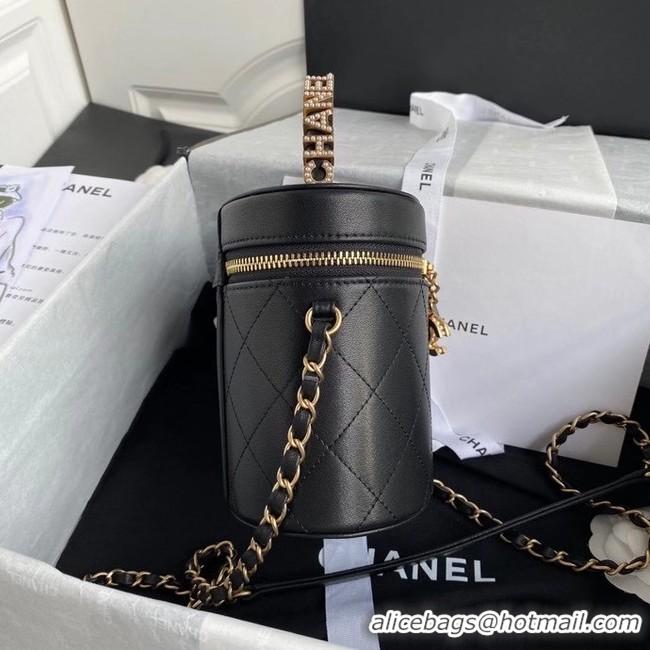 Unique Style Chanel vanity case AS2061 black