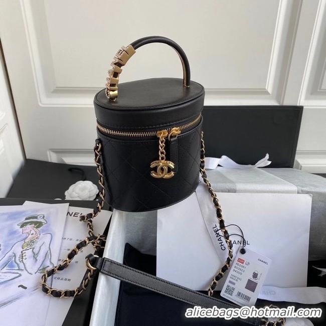 Unique Style Chanel vanity case AS2061 black