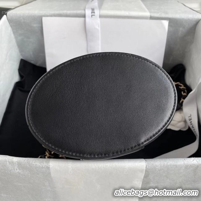 Unique Style Chanel vanity case AS2061 black