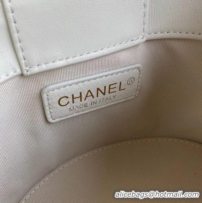 Original Cheap Chanel vanity case AS2061 white