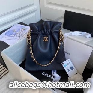 Best Quality Chanel shopping bag AS2169 Navy Blue