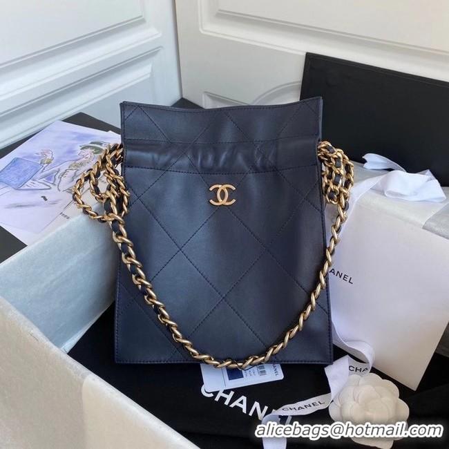 Best Quality Chanel shopping bag AS2169 Navy Blue