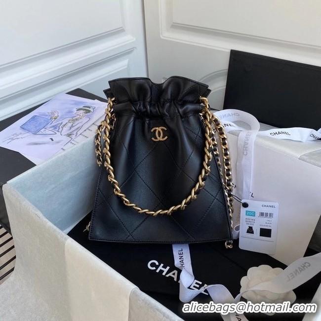 Buy Discount Chanel shopping bag AS2169 black