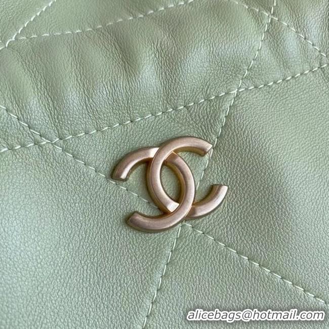 Cheap Beautiful Chanel shopping bag AS2169 green