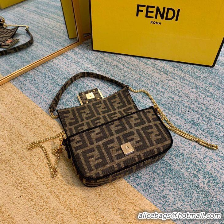 Traditional Specials FENDI fabric bag 8BR600 brown