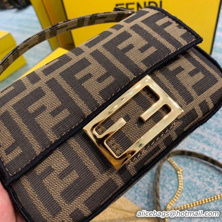 Traditional Specials FENDI fabric bag 8BR600 brown