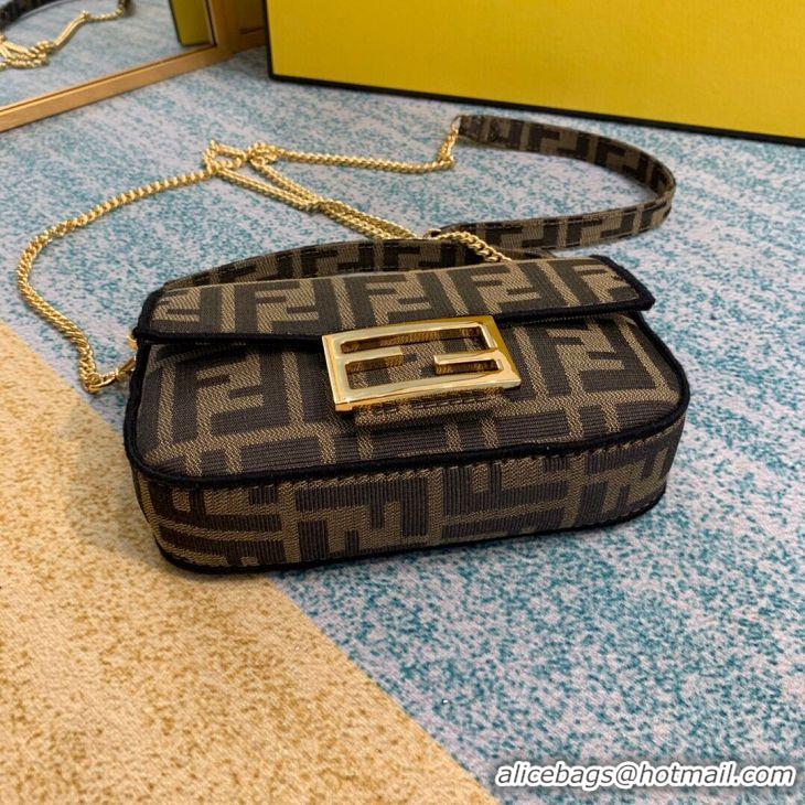 Traditional Specials FENDI fabric bag 8BR600 brown