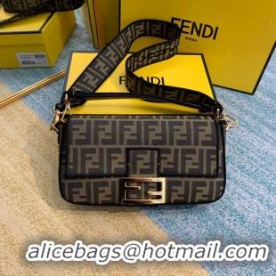 Purchase Good Quality FENDI fabric bag 8BR601 brown