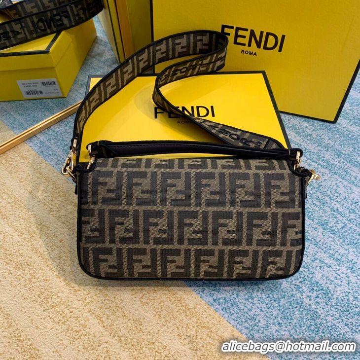 Purchase Good Quality FENDI fabric bag 8BR601 brown