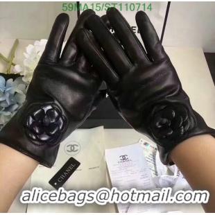 New Fashion Chanel Gloves In Sheepskin Leather Women C110714