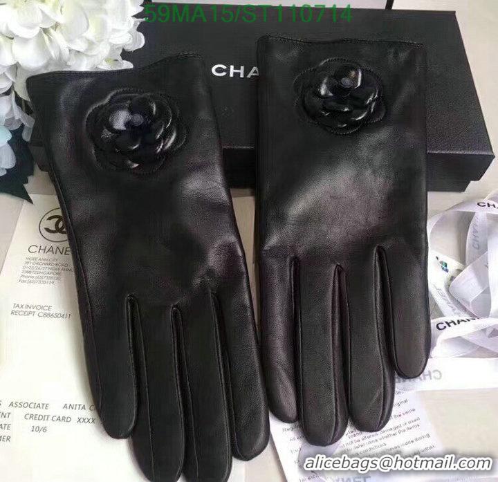 New Fashion Chanel Gloves In Sheepskin Leather Women C110714