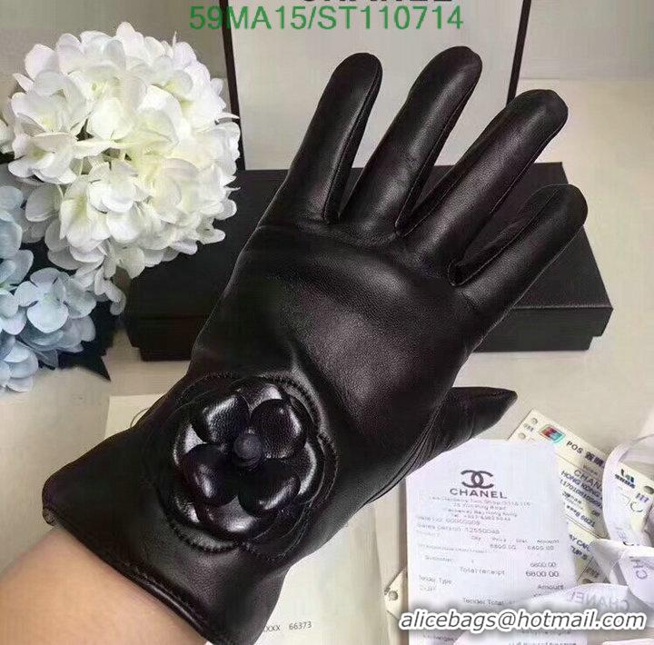 New Fashion Chanel Gloves In Sheepskin Leather Women C110714