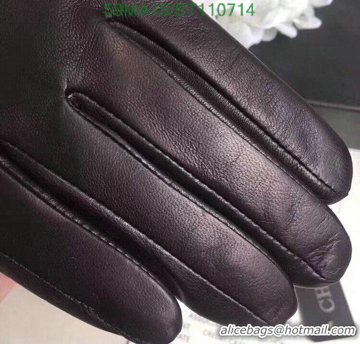 New Fashion Chanel Gloves In Sheepskin Leather Women C110714