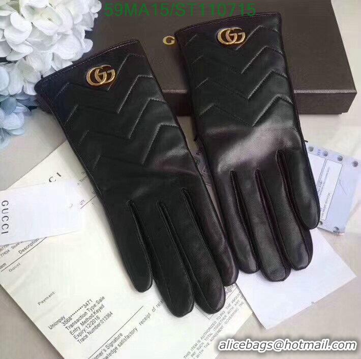 Discount Gucci Gloves In Sheepskin Leather Women G110715