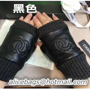 Spot Bulk Chanel Gloves In Sheepskin Leather Women G110718