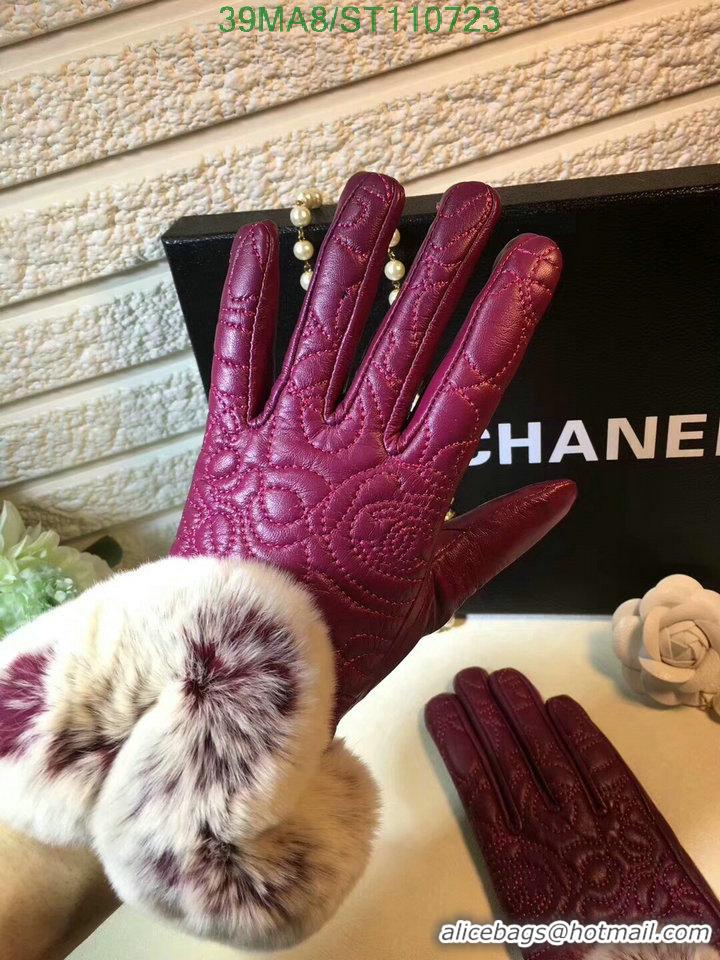 Luxury New Chanel Gloves In Sheepskin Leather Women G110723