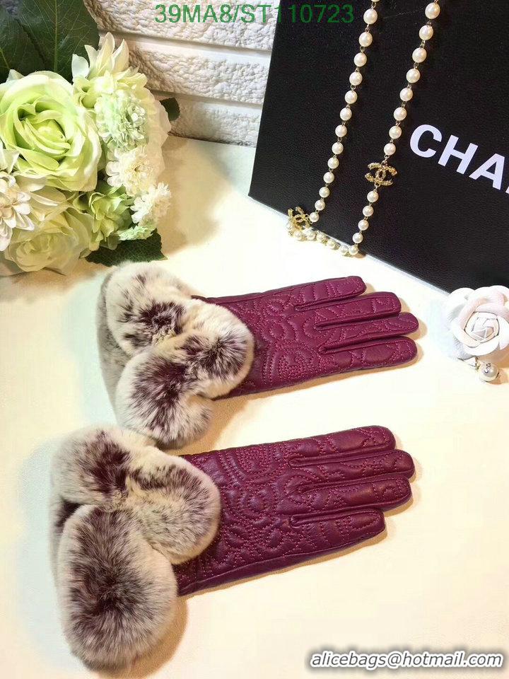 Luxury New Chanel Gloves In Sheepskin Leather Women G110723