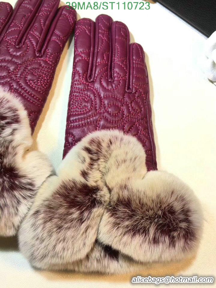 Luxury New Chanel Gloves In Sheepskin Leather Women G110723