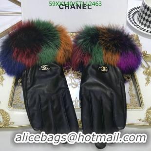 Well Crafted Chanel Gloves Top quality Leather Women G112463