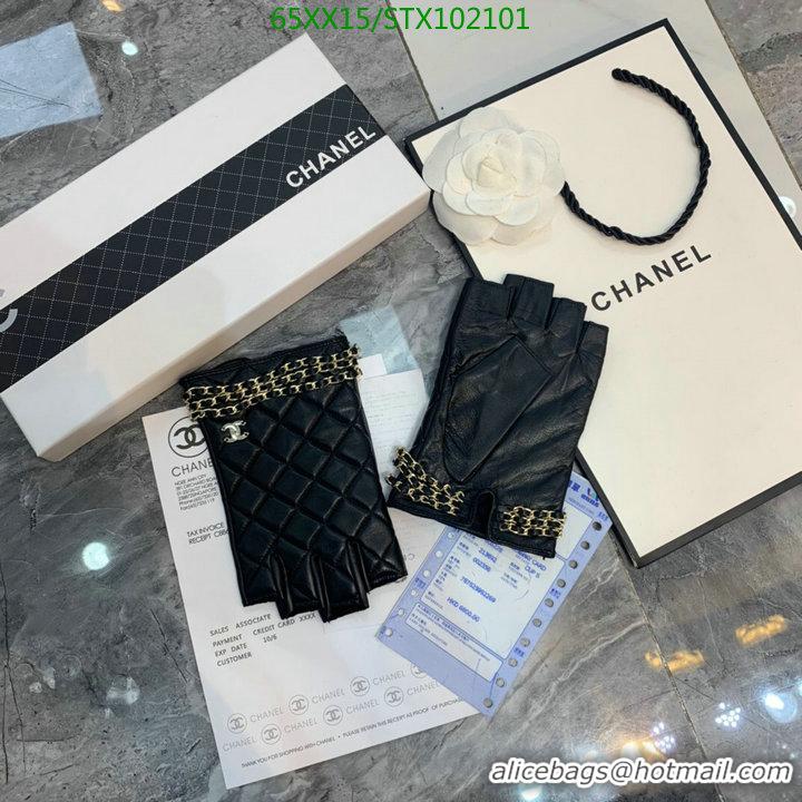 Luxury Discount Chanel Fashion Trend Half-finger Gloves WomeNs Gloves C111891