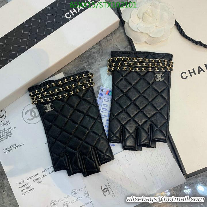 Luxury Discount Chanel Fashion Trend Half-finger Gloves WomeNs Gloves C111891