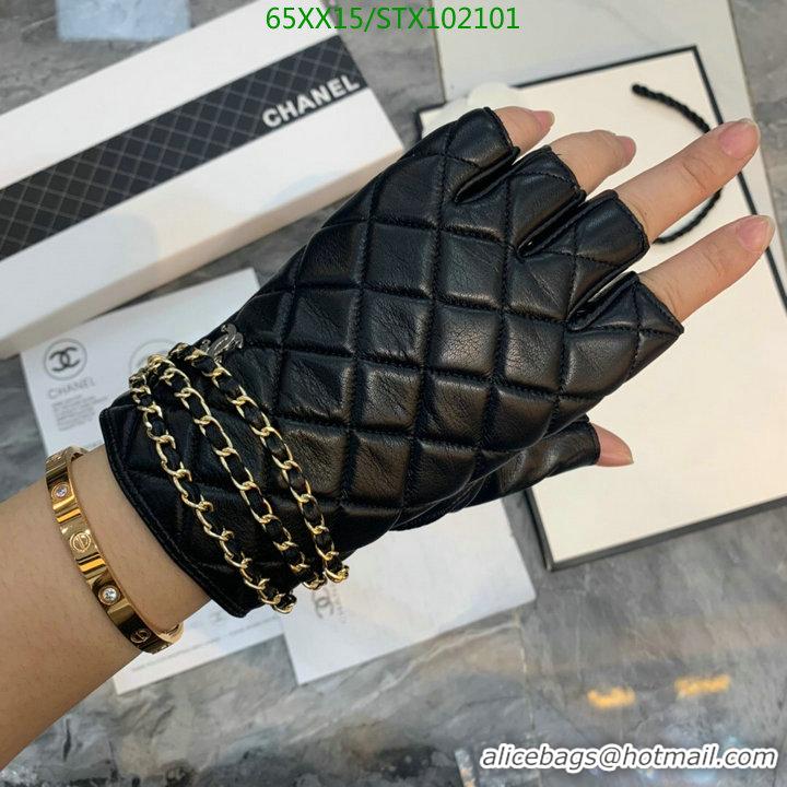 Luxury Discount Chanel Fashion Trend Half-finger Gloves WomeNs Gloves C111891