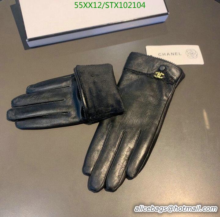 Popular Style CHANEL Warm Leather gloves Womens Gloves C111894