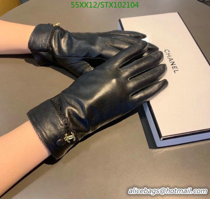 Popular Style CHANEL Warm Leather gloves Womens Gloves C111894