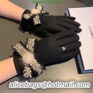 Good Taste Chanel Fashion Full Finger Warm Gloves Womens Gloves C111896