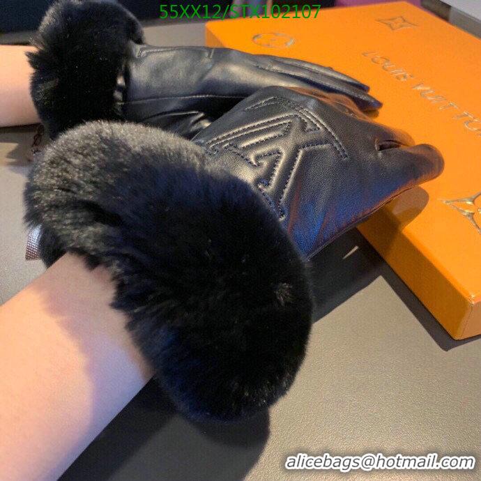 Buy Grade Louis Vuitton Warm And Comfortable Full Finger Gloves LV Womens Gloves LV01236