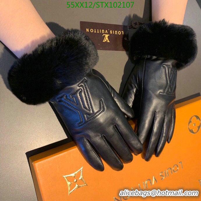 Buy Grade Louis Vuitton Warm And Comfortable Full Finger Gloves LV Womens Gloves LV01236