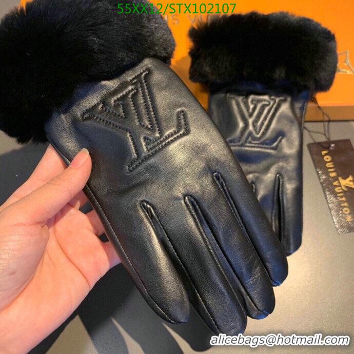 Buy Grade Louis Vuitton Warm And Comfortable Full Finger Gloves LV Womens Gloves LV01236