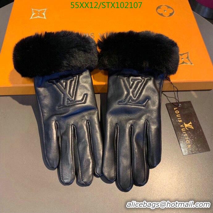 Buy Grade Louis Vuitton Warm And Comfortable Full Finger Gloves LV Womens Gloves LV01236