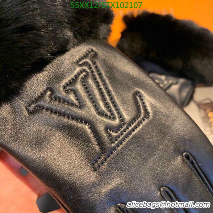 Buy Grade Louis Vuitton Warm And Comfortable Full Finger Gloves LV Womens Gloves LV01236