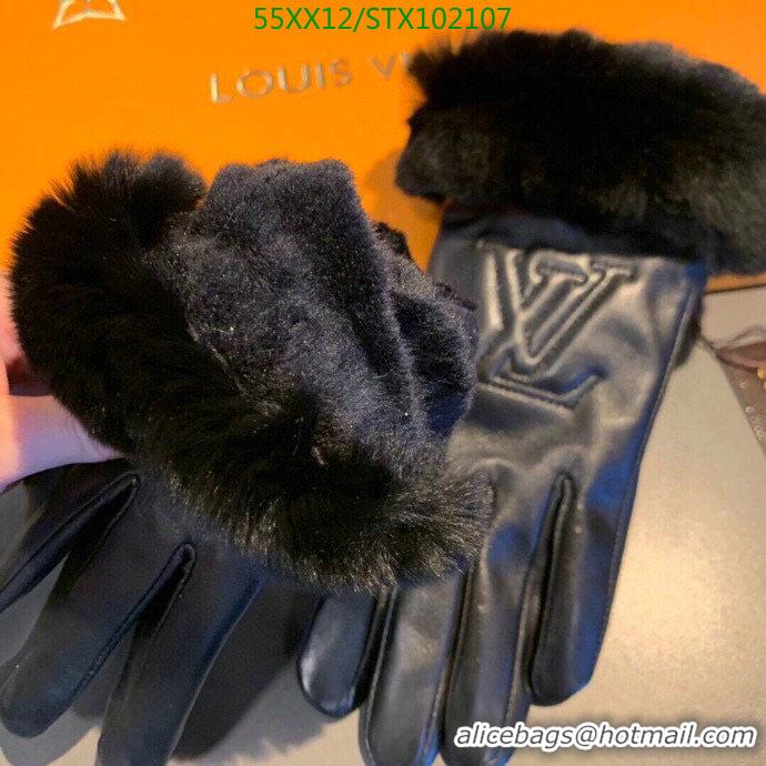 Buy Grade Louis Vuitton Warm And Comfortable Full Finger Gloves LV Womens Gloves LV01236