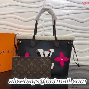 Buy Classic Louis Vuitton original NEVERFULL MM M56960 BLACK