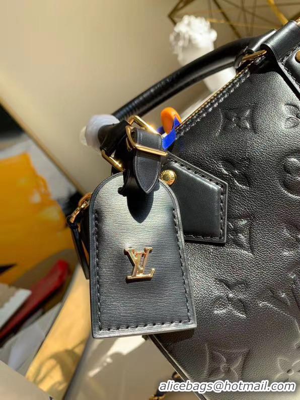 Grade Quality Louis vuitton Monogram Empreinte Leather SPEEDY BB M57111 Black