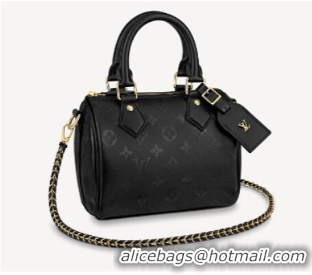 Grade Quality Louis vuitton Monogram Empreinte Leather SPEEDY BB M57111 Black