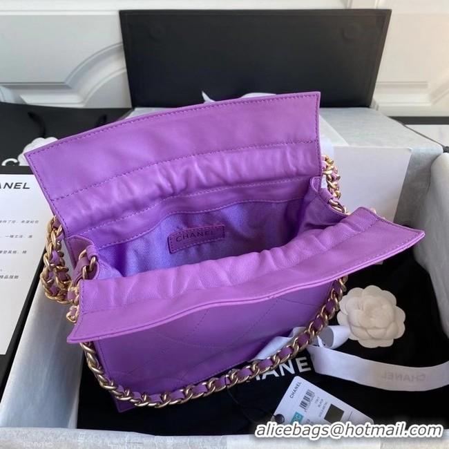 Market Sells Chanel shopping bag AS2169 purple