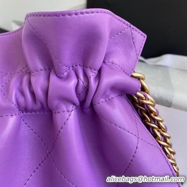 Market Sells Chanel shopping bag AS2169 purple