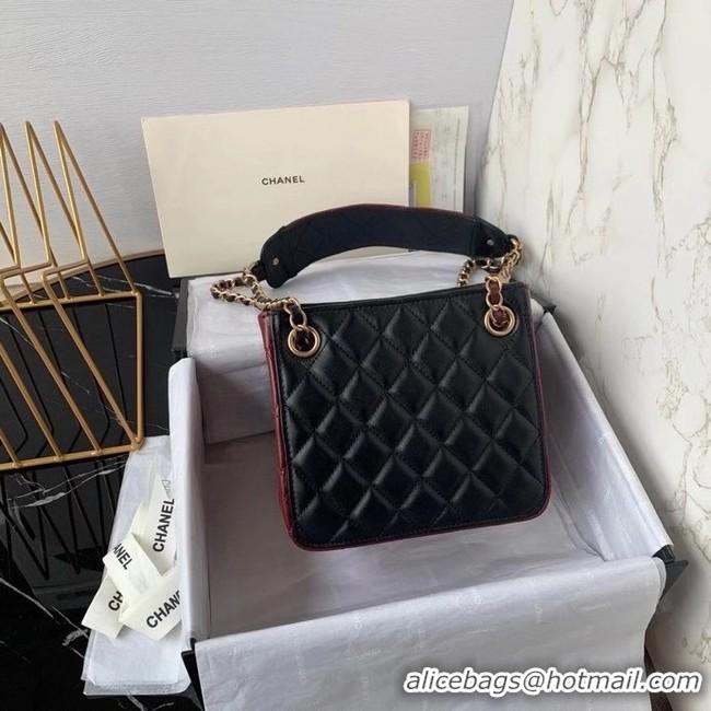 Good Looking Chanel bucket bag AS2230 Black & Brown