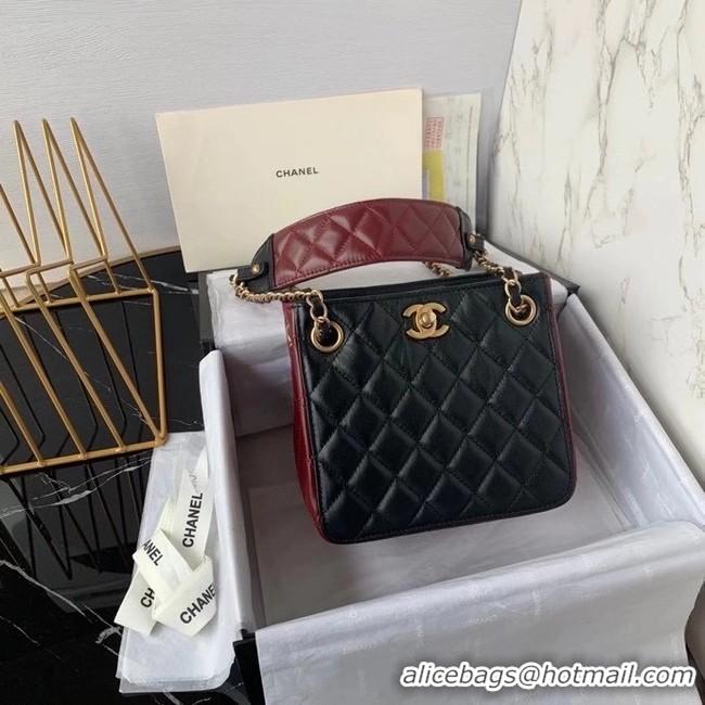 Good Looking Chanel bucket bag AS2230 Black & Brown